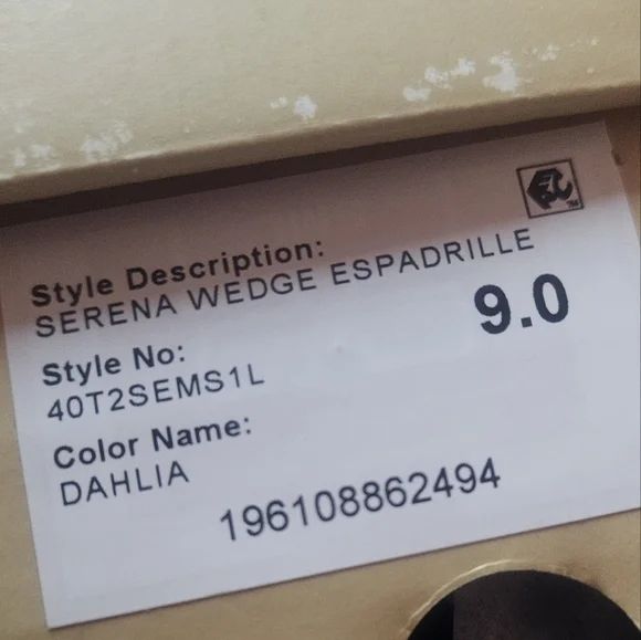 MICHAEL Michael Kors Serena Wedge Espadrille Sandals Color Dahlia Retail $145 - Picture 15 of 15